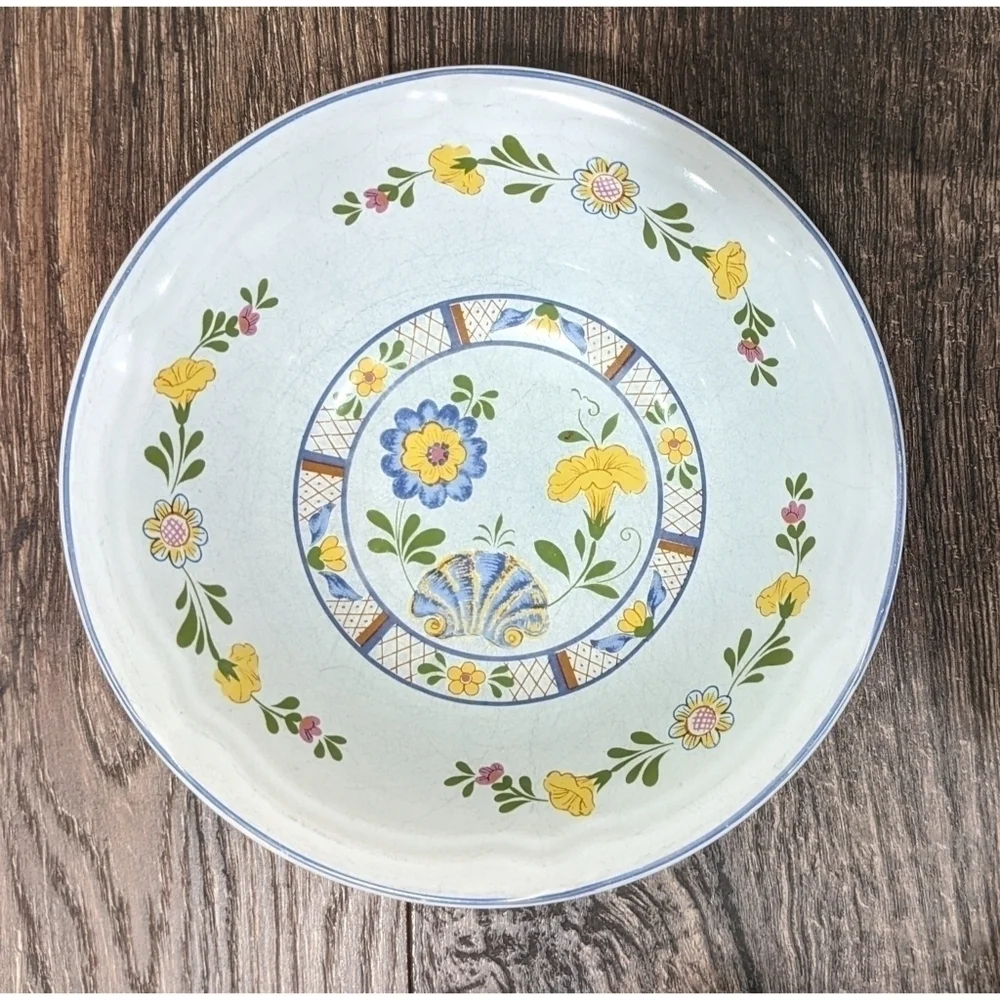 George Briard Bretonne Two Cereal Bowls and One Salad Plate